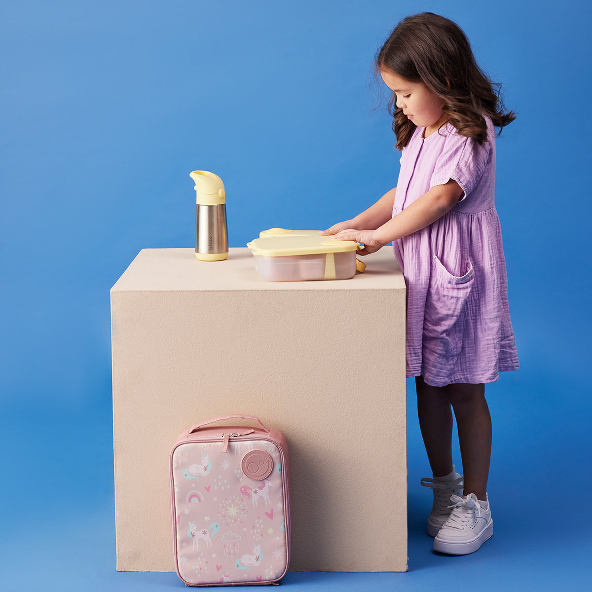 sac-repas isotherme flexi - unicorn dreams