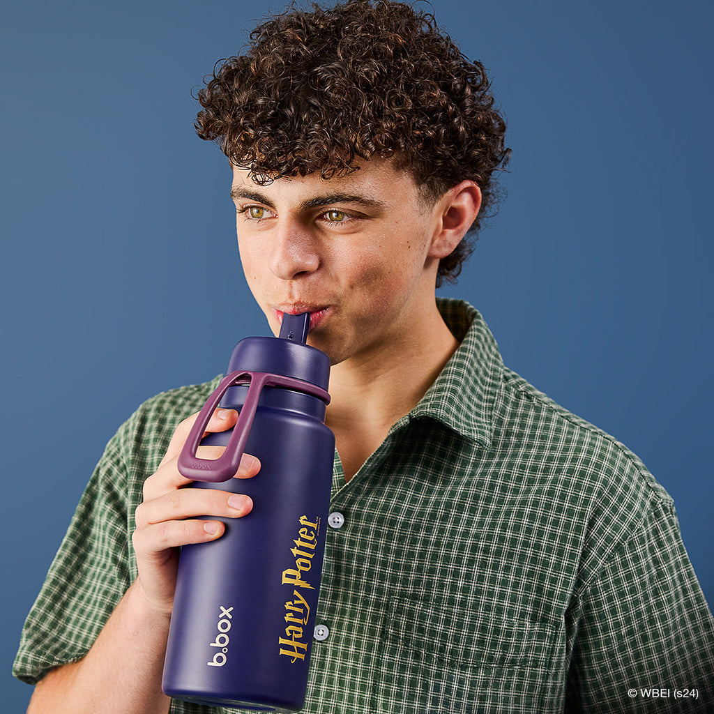 Harry Potter by b.box - Bouteille isotherme 1L à couvercle rabattable
