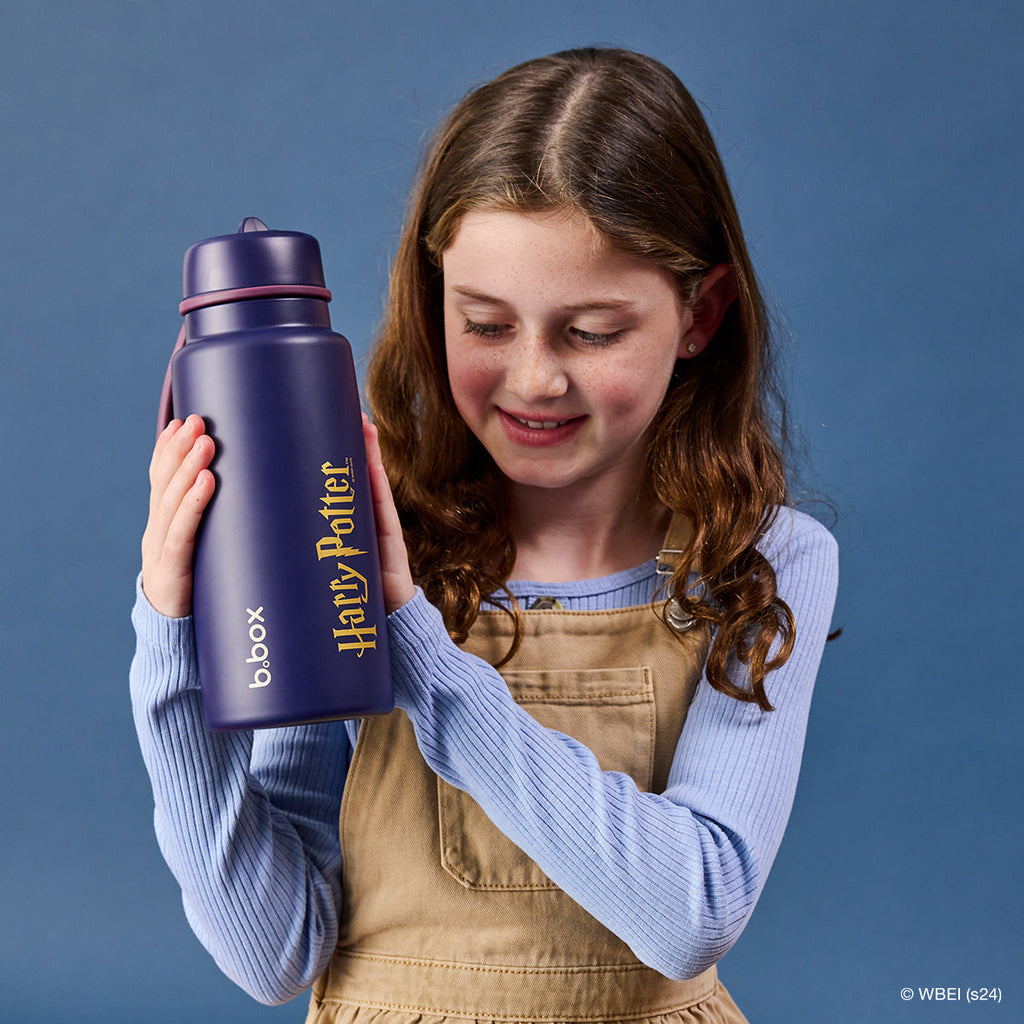 Harry Potter by b.box - Bouteille isotherme 1L à couvercle rabattable