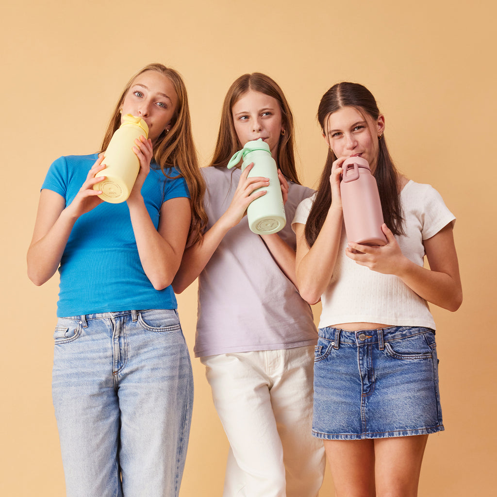 Bouteille isotherme Flip Top 1 litre - menthe verte