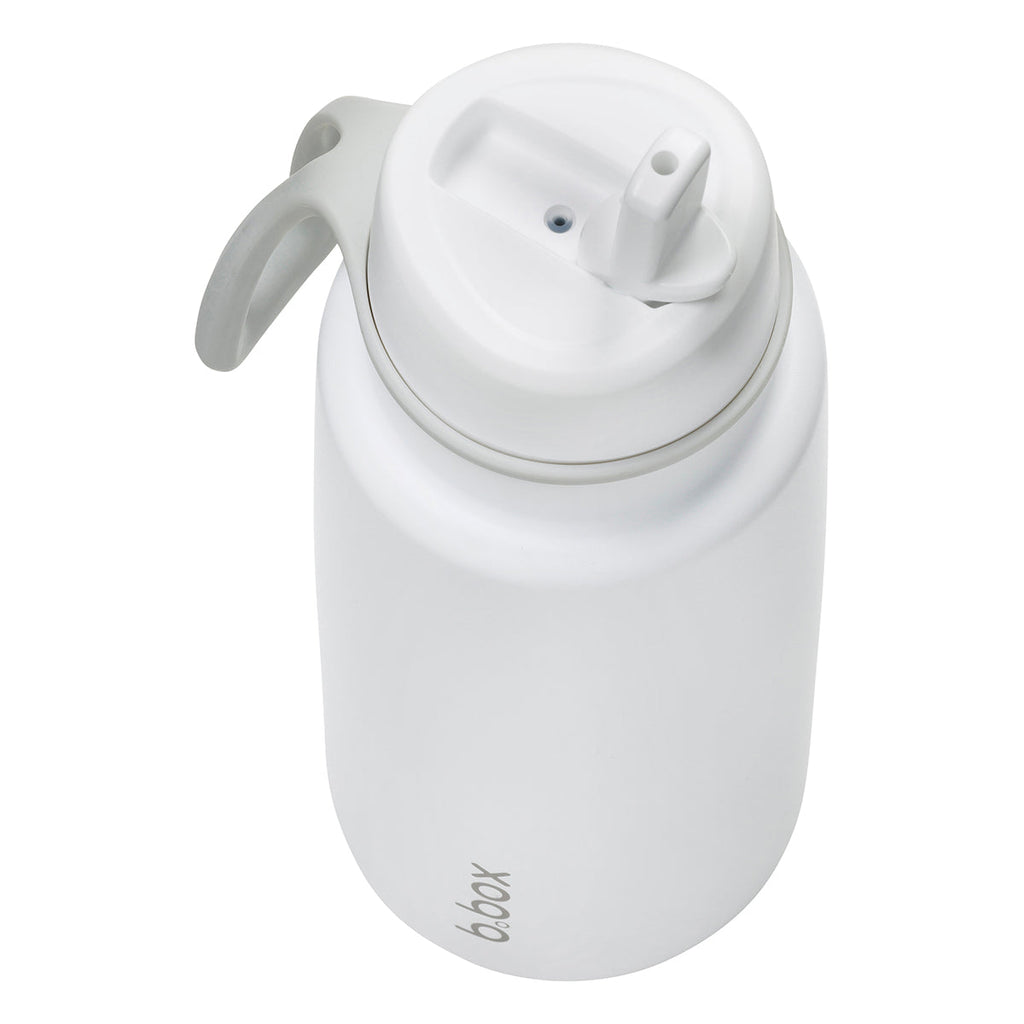 Bouteille isotherme Flip Top 1 litre - white out