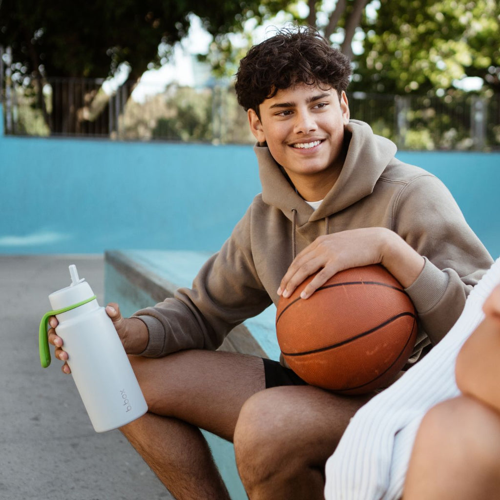 Bouteille isotherme Flip Top 1 litre - lime time