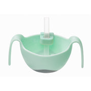 Bowl + straw - pistachio - b.box for kids
