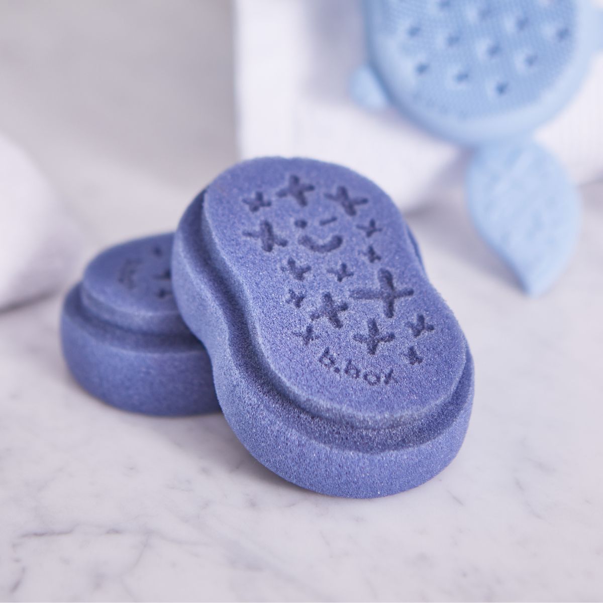 Éponge de remplacement pour brosse de bain pour bébé - 2 paquets