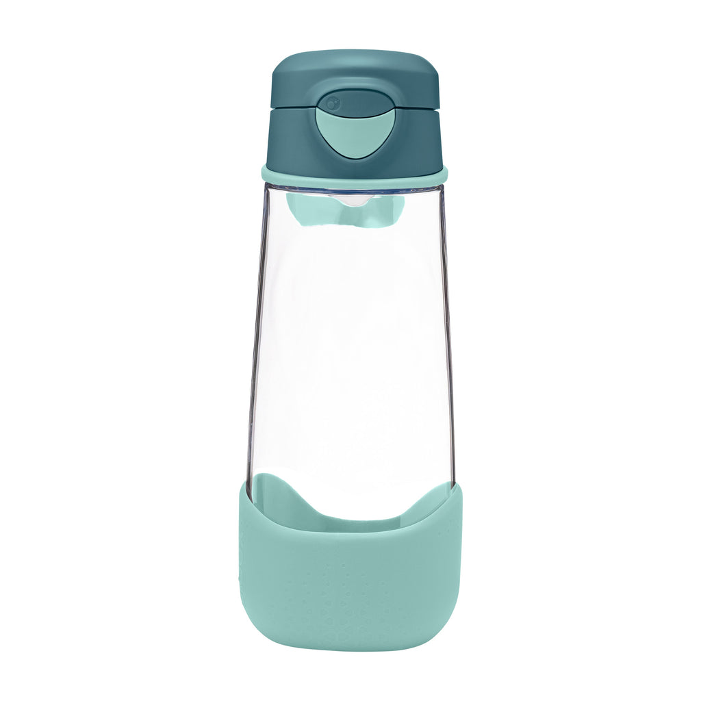 sport spout 600ml bottle - emerald forest - b.box for kids
