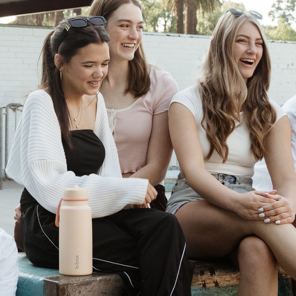 Bouteille isotherme Flip Top 1 litre - brouillard de melon