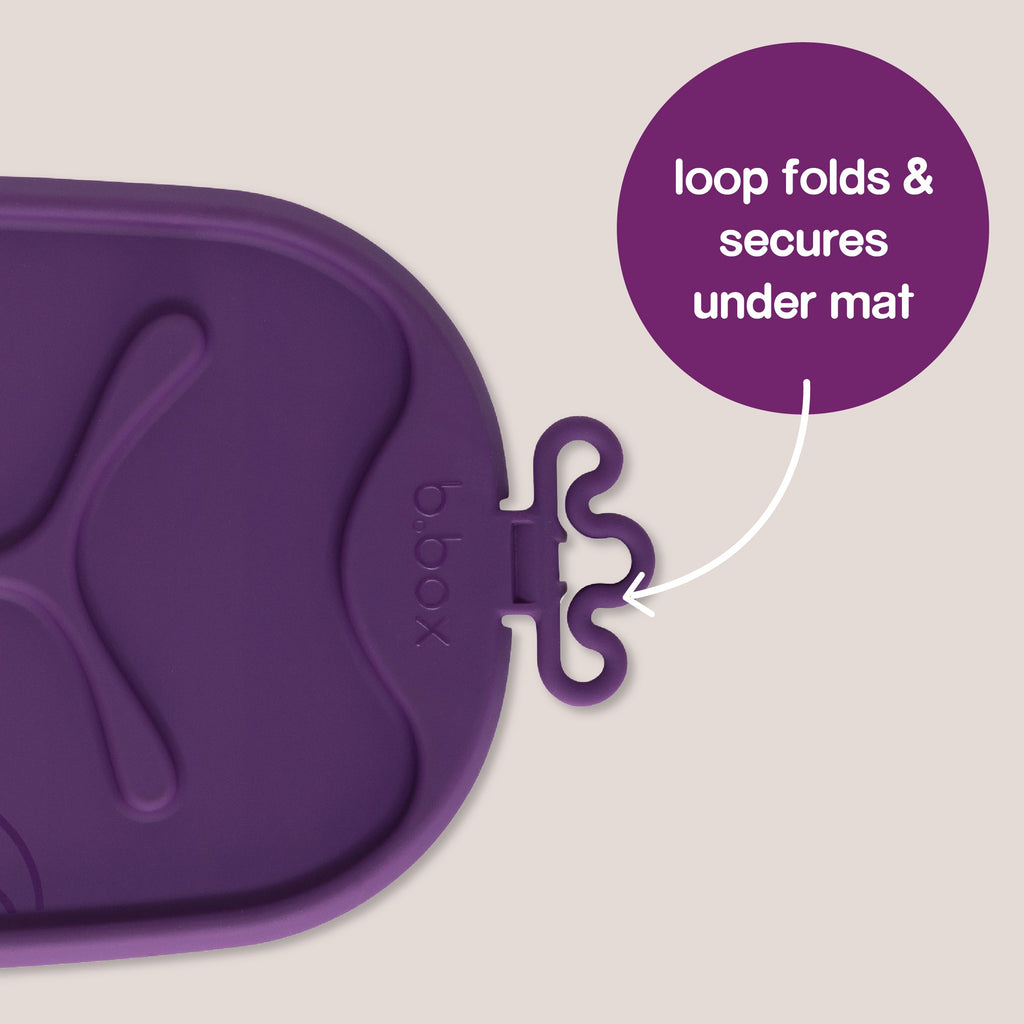 tapis de repas roll + go - passion splash