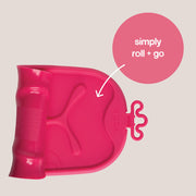 tapis de repas roll + go - milk-strawberry shake