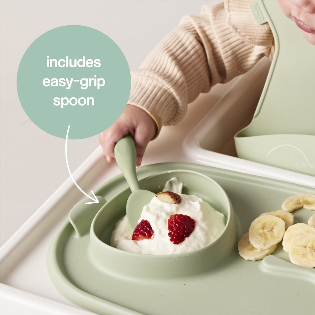 tapis de repas Roll + Go - Sauge