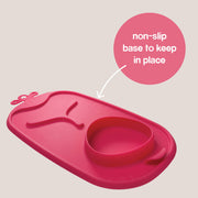 tapis de repas roll + go - milk-strawberry shake