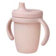 Gobelet à bec en silicone - blush