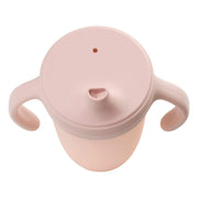 Gobelet à bec en silicone - blush