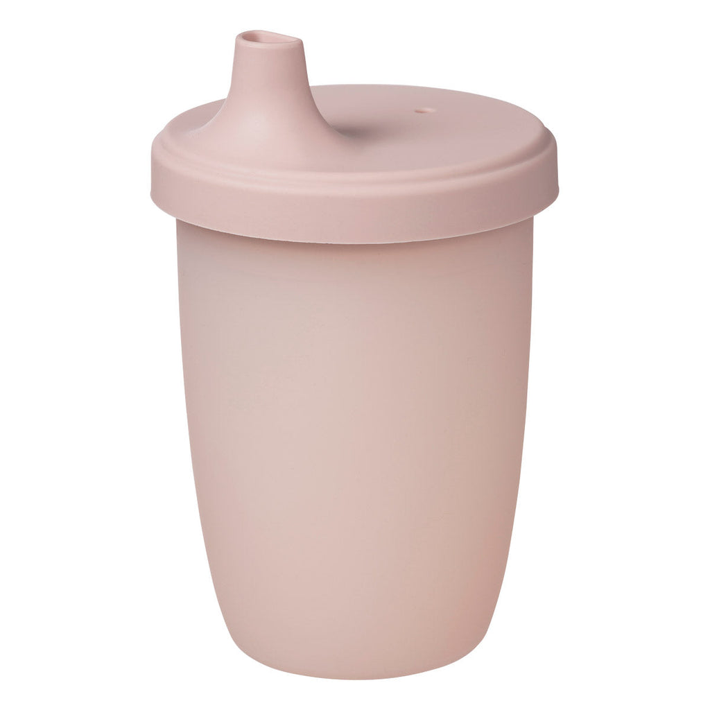 Gobelet à bec en silicone - blush