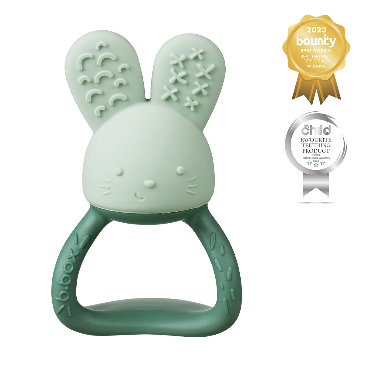 Jouet de dentition Chill + Fill - Sage