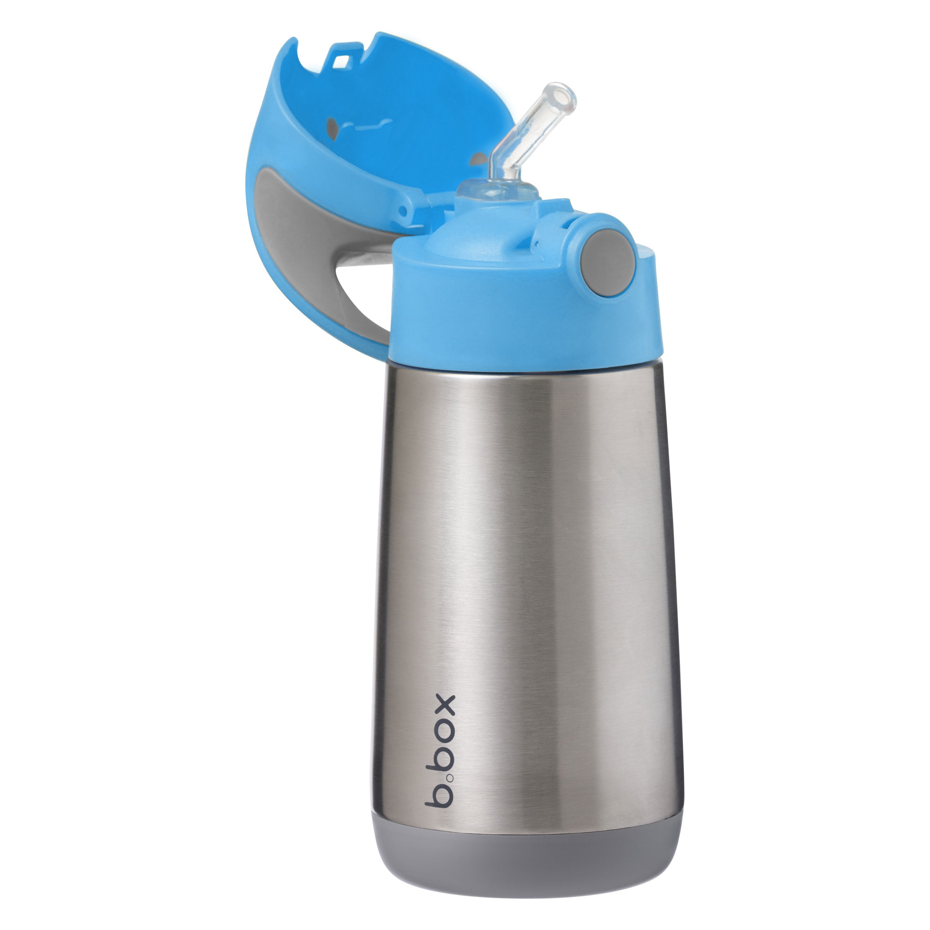 gourde isotherme 350ml - ardoise bleue
