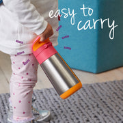insulated drink bottle - blue slate - b.box for kids