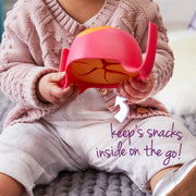 child with Bowl + straw - ocean breeze - b.box for kids