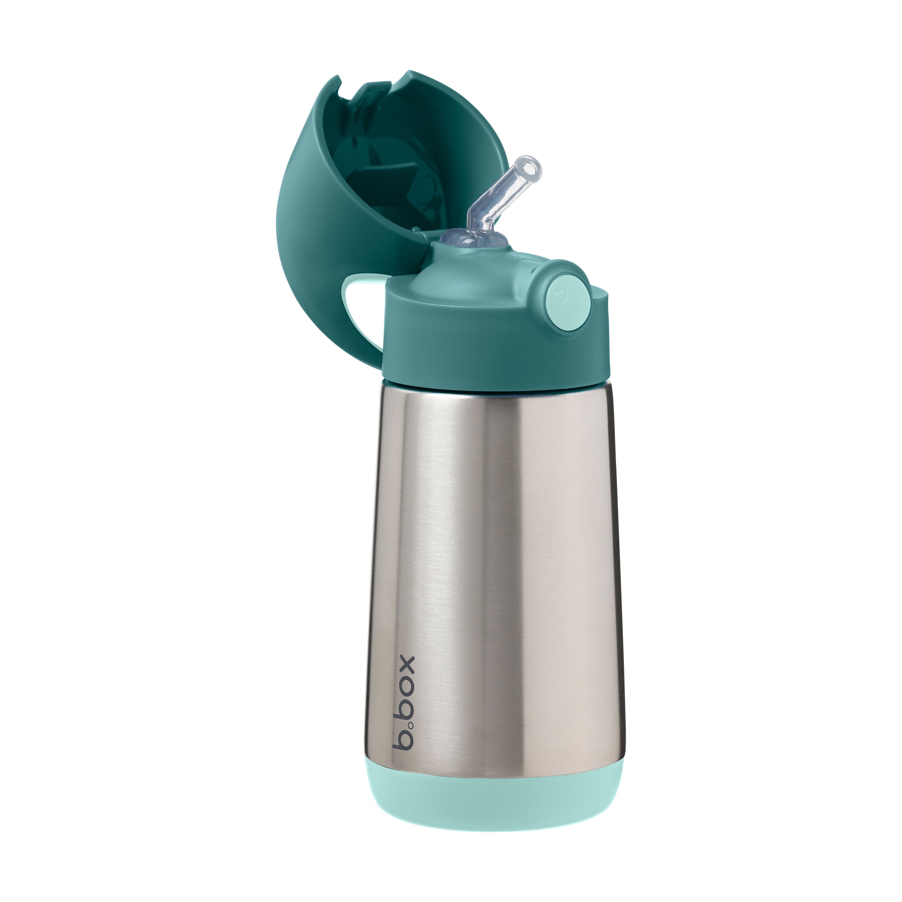 gourde isotherme 350ml - forêt d'émeraude
