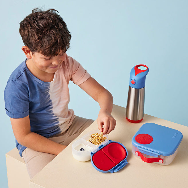 Boîte à goûter - bleu blaze