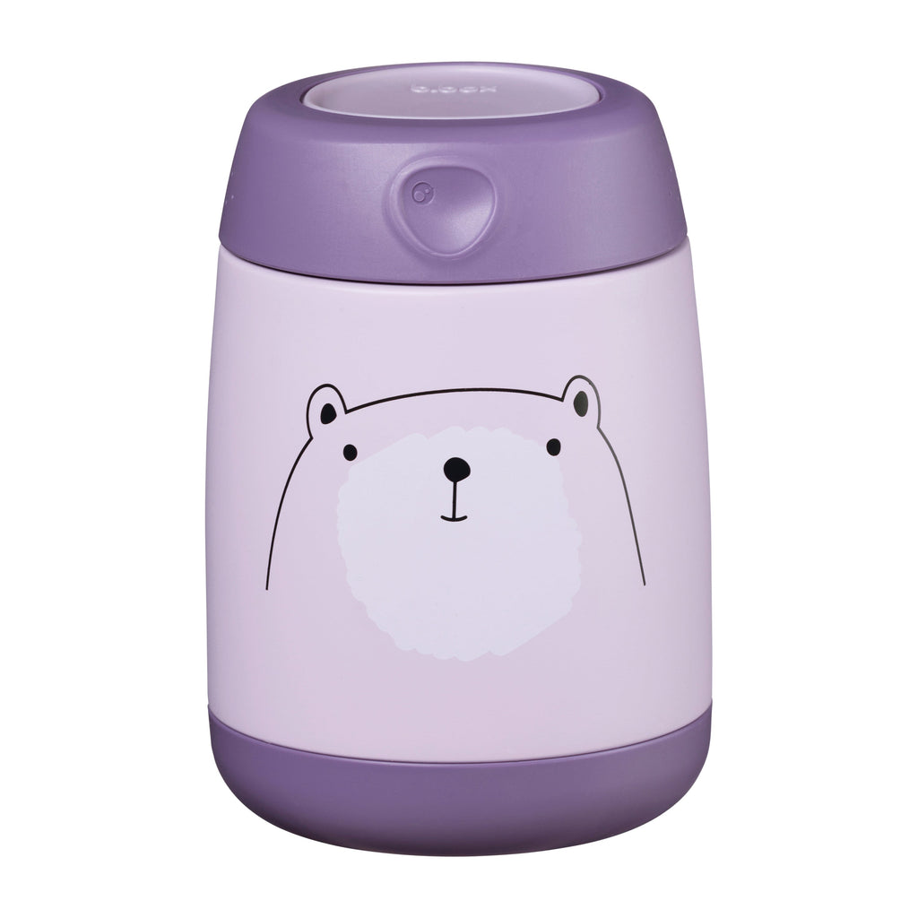 insulated food jar mini - bear hugs - b.box for kids