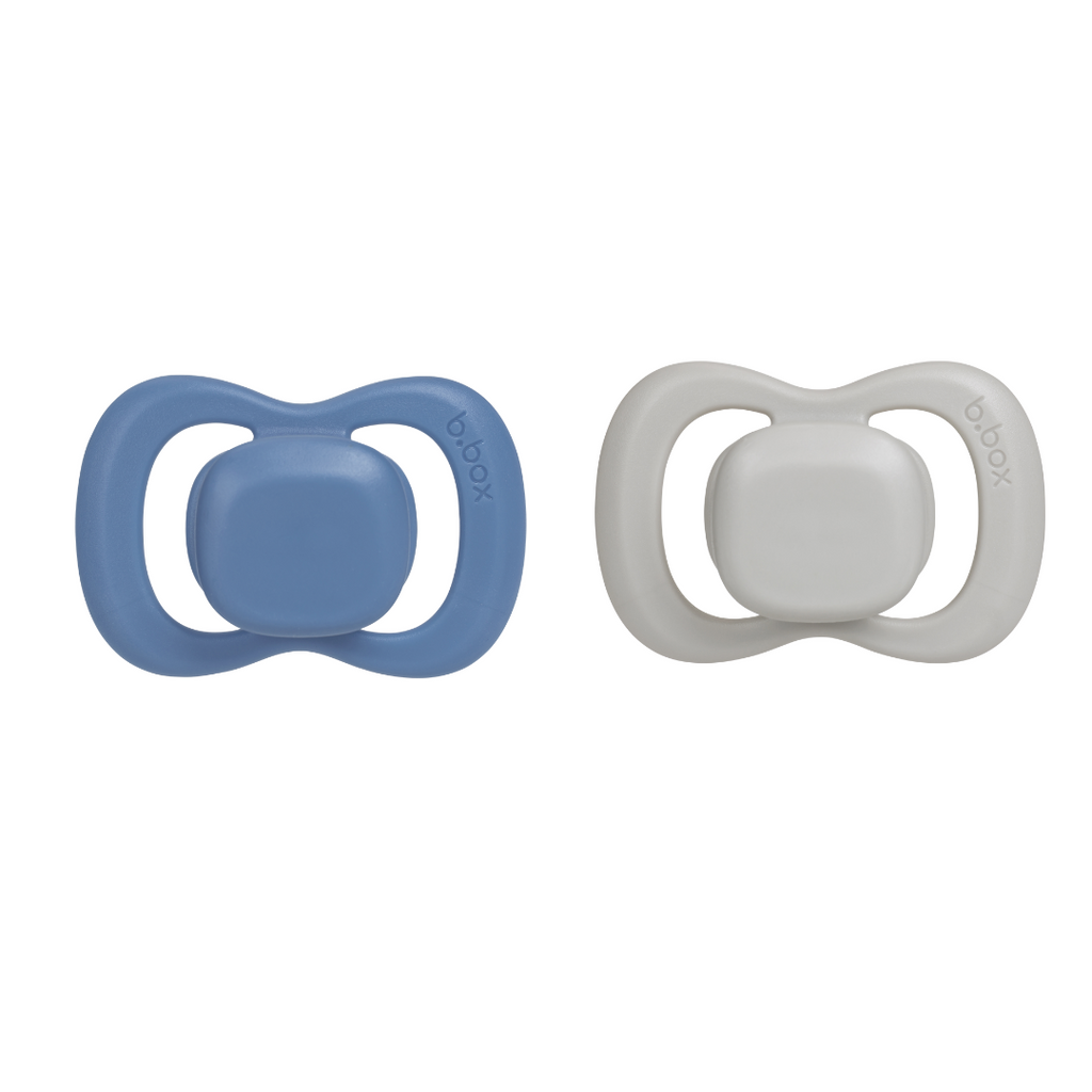 sucette double - océan + nuage (silicone uniquement)