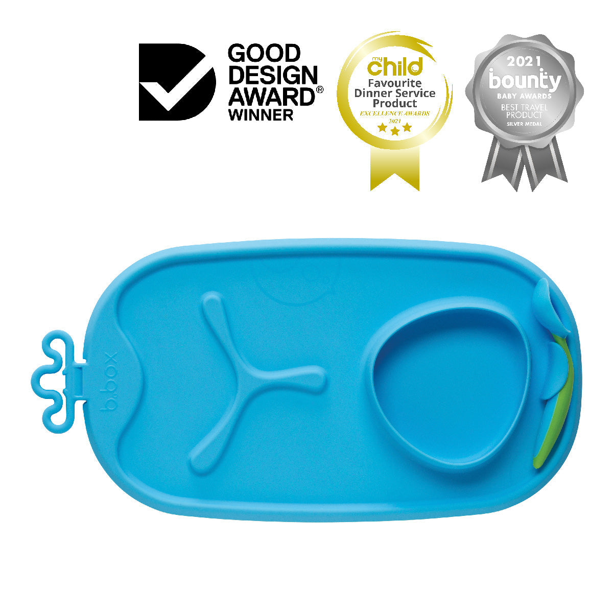 tapis de repas roll + go - ocean breeze