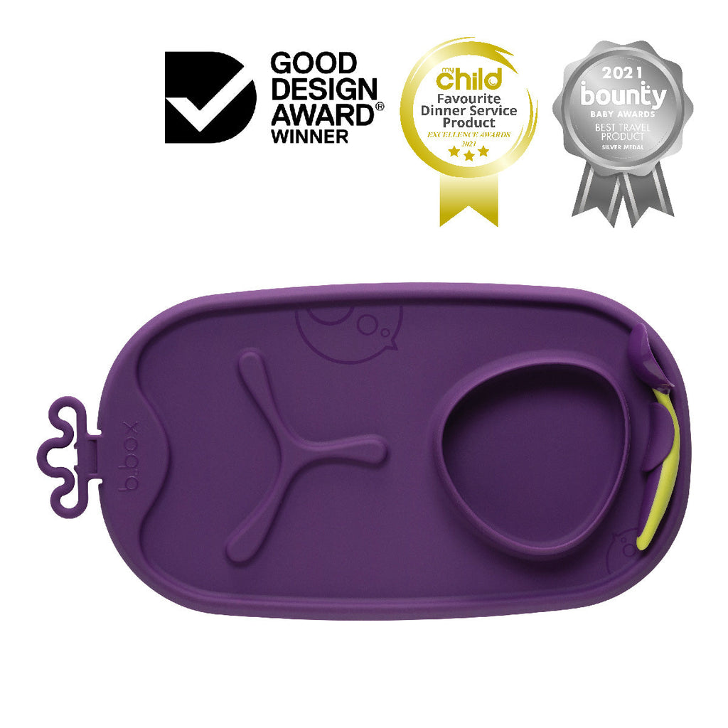 tapis de repas roll + go - passion splash
