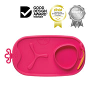 tapis de repas roll + go - milk-strawberry shake