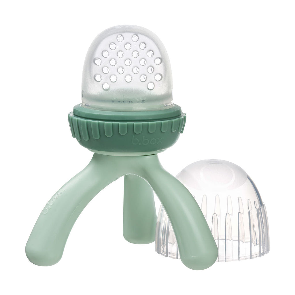 Grignoteuse en silicone - sauge