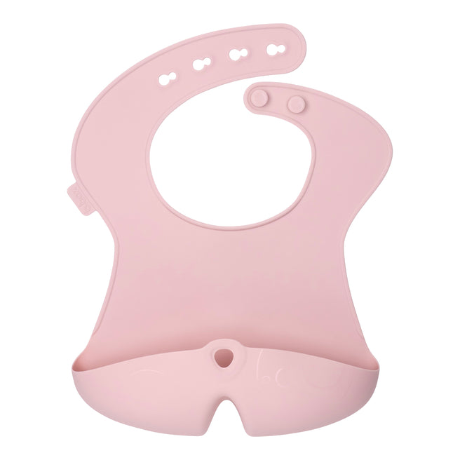 Bavoir en silicone - Blush