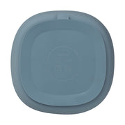 Assiette + couvercle en silicone - océan