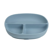 Assiette + couvercle en silicone - océan