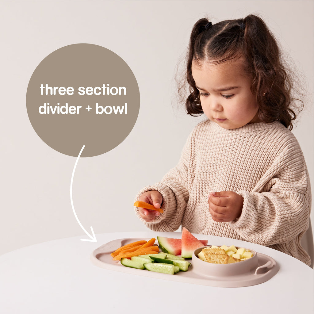 tapis de repas Roll + Go - Latte