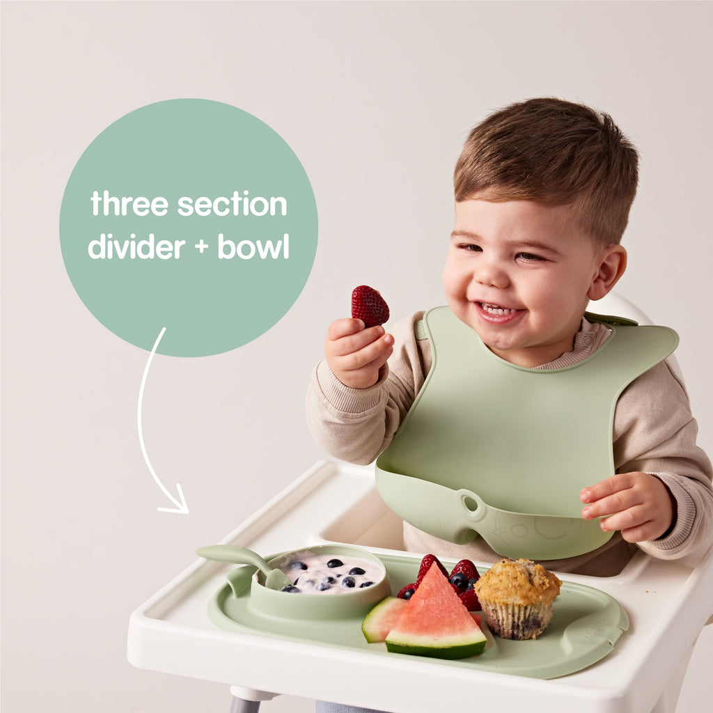 tapis de repas Roll + Go - Sauge