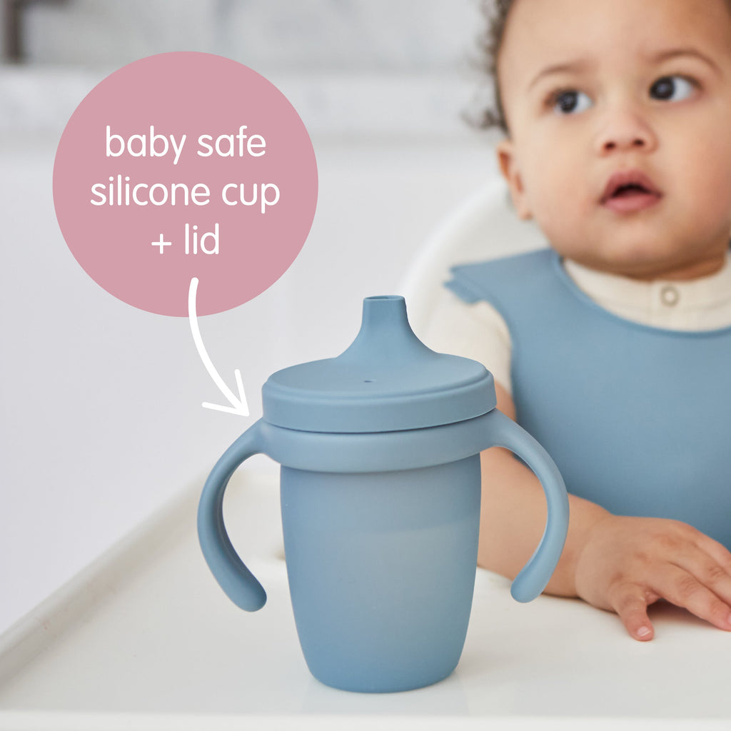 Gobelet à bec en silicone - latte