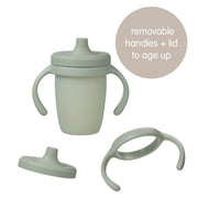 Gobelet à bec en silicone - latte