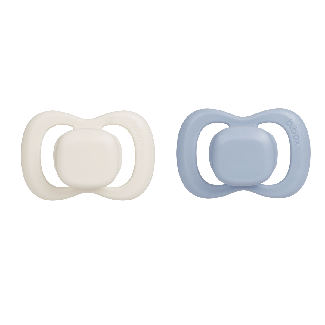 sucette double - vanille + ciel (latex uniquement)