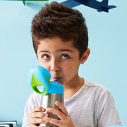 insulated drink bottle - blue slate - b.box for kids
