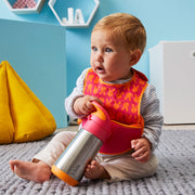 insulated drink bottle - blue slate - b.box for kids