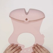Bavoir en silicone - Sauge